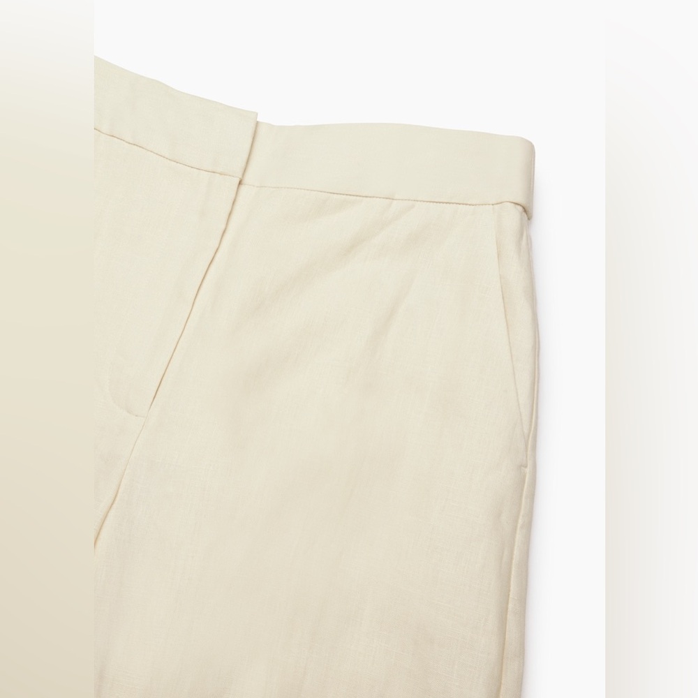 (NWT) Wilfred - Aritzia -The Limitless Pant in Linen - Color: Birch - Picture 9 of 16
